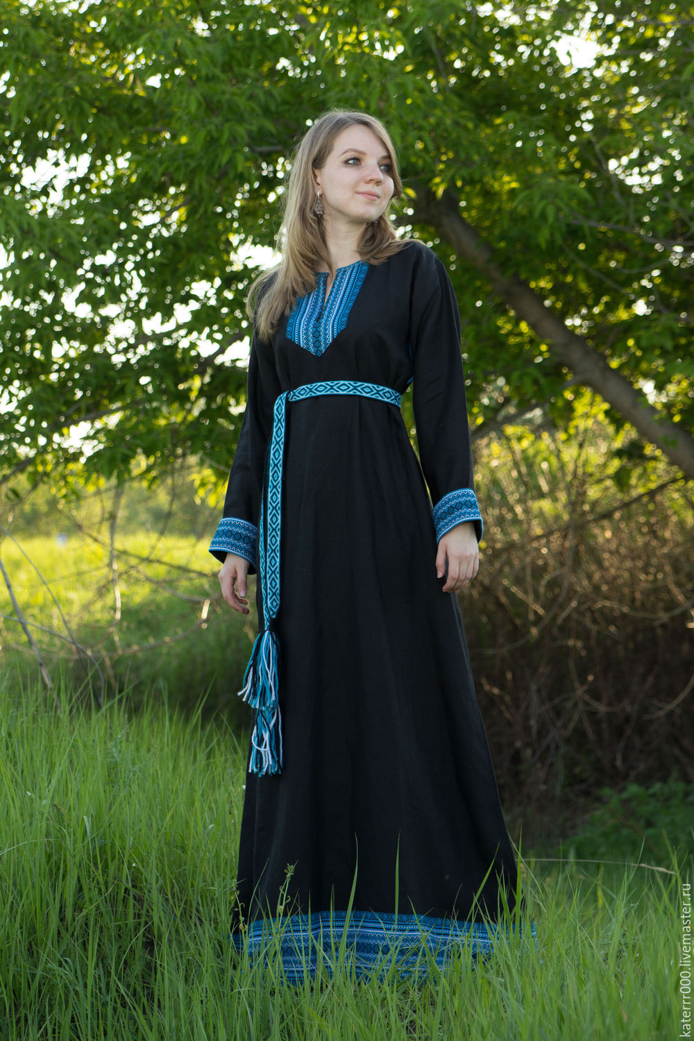 Women in Slavic costumes in Sao Jose dos Campos